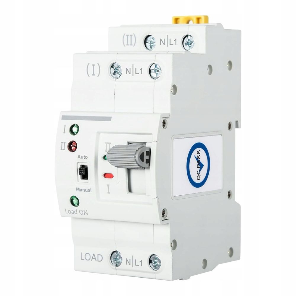 Przełącznik transferowy DEWIN, G2R 63A na szynę DIN ATS 220V