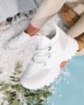 2 KOLORY 36 37 38 sneakersy 39 40 41 na grubej podeszwie platformie