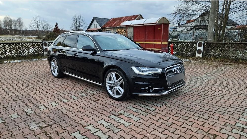 Audi A6 Allroad 313 km FULL B&O masaże went. fotele ACC webasto Keyless panorama