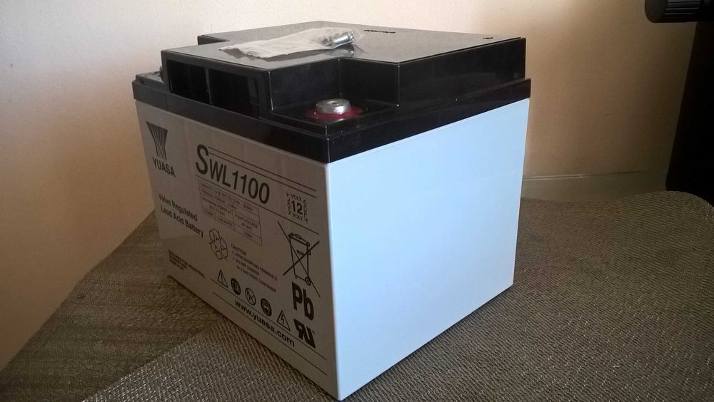 Гелевый аккумулятор Yuasa 12v  39,6 Ah.