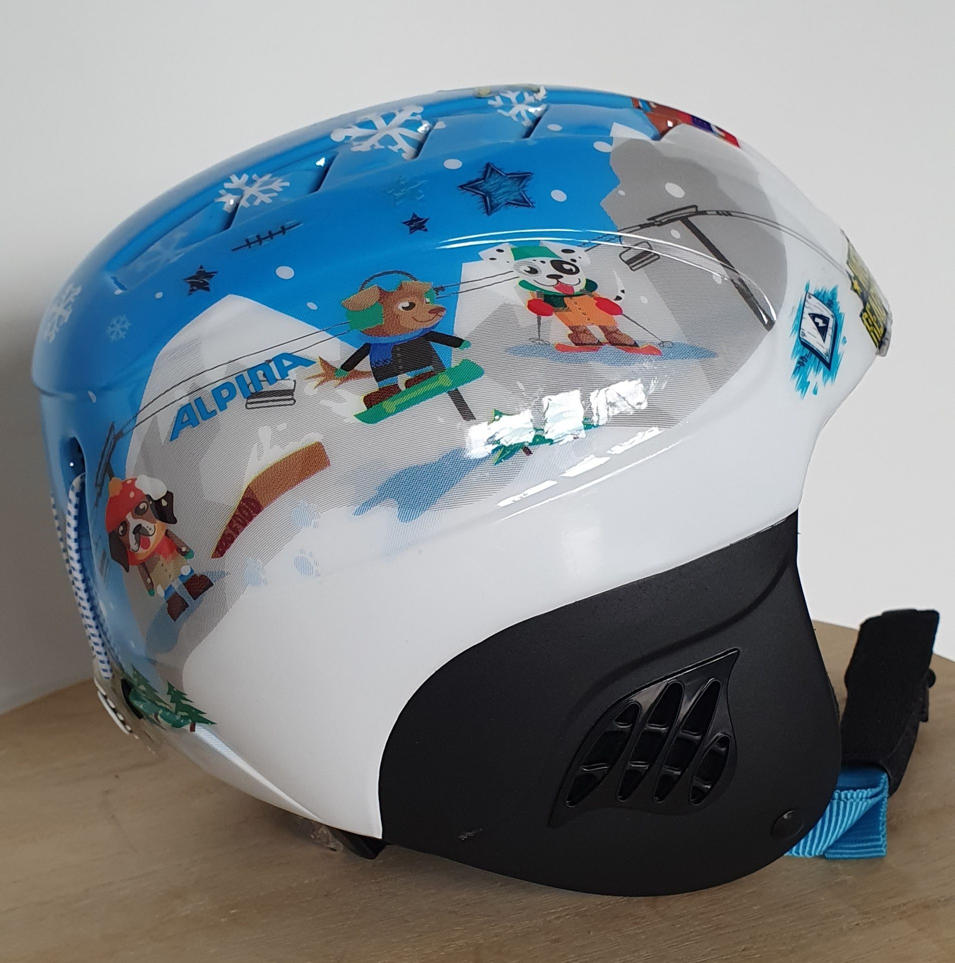 Kask narciarski Alpina/51-55/junior/kask/Alpina/narty/