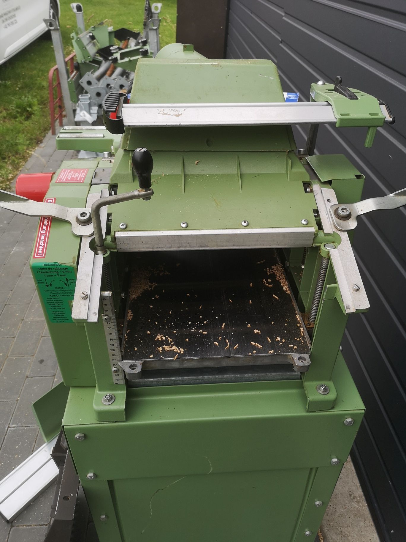 Grubościówka Heblarka Elektra Beckum HC260 4.2kW
