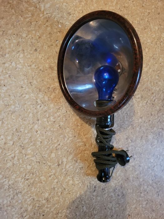 Синяя лампа для дома