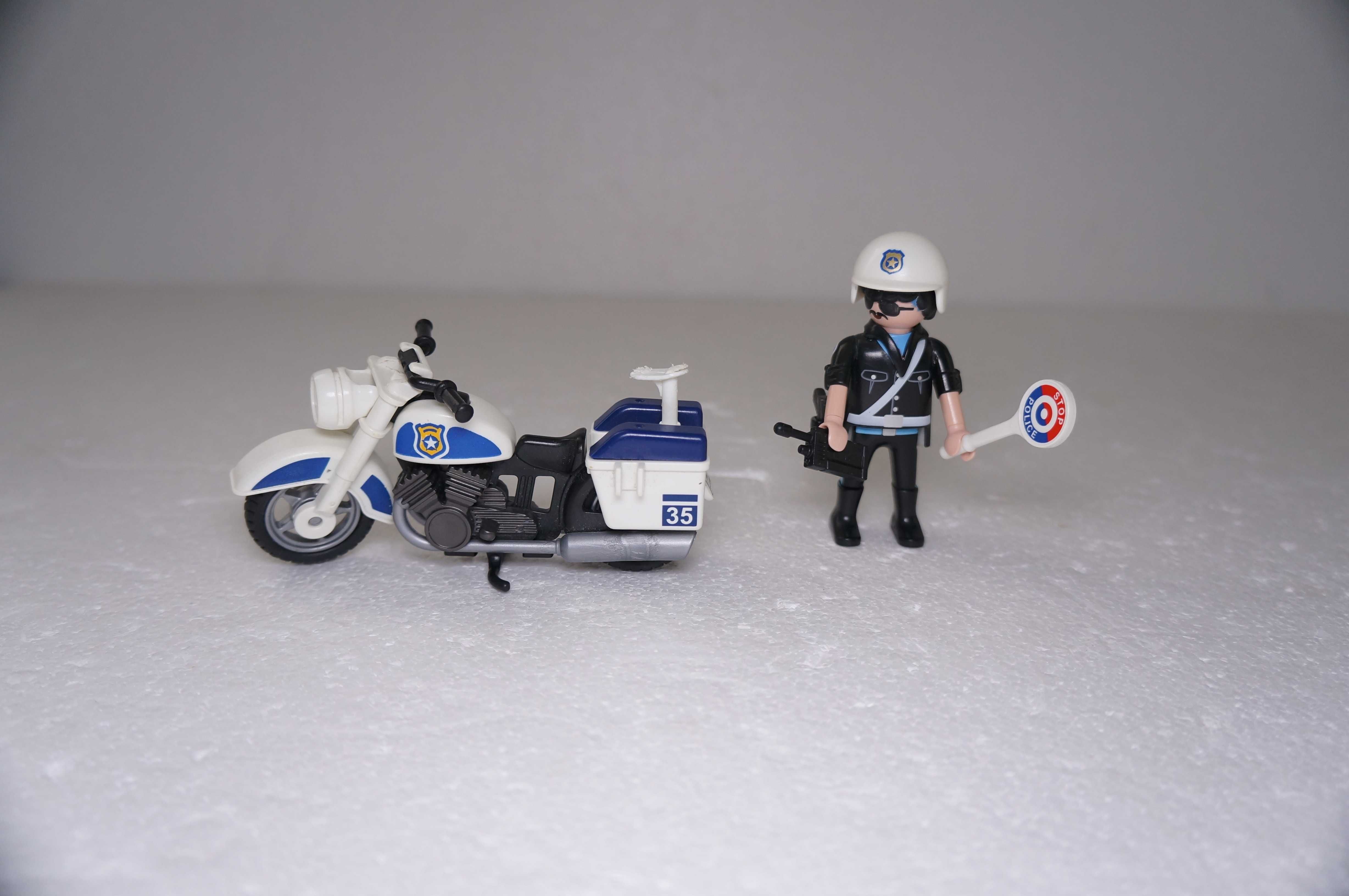 Playmobil 1012 Motor Policyjny Policjant  Playmobile