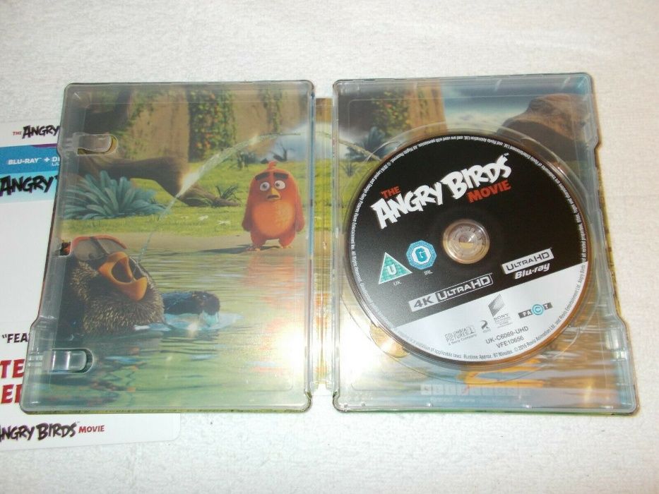 Blu Ray ANGRY BIRDS 4k uhd steelbook PL