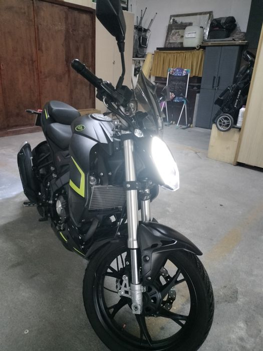 Mota rkf 125 mota como nova sem riscos sem quedas com alguns extras