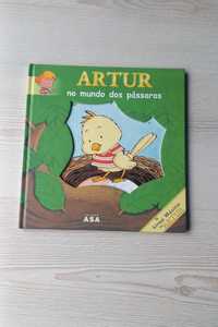 Livro Artur no mundo dos pássaros