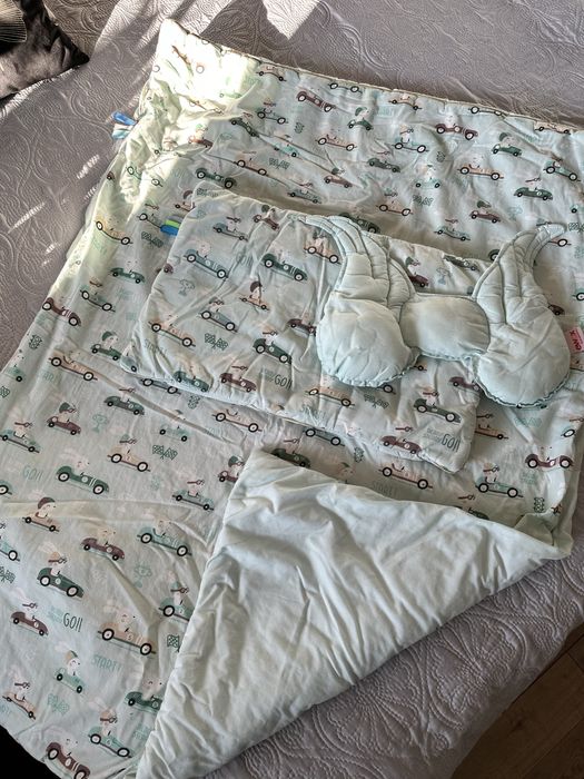 Pościel z wypełnieniem 135x100 dla dzieci bunny race ewox