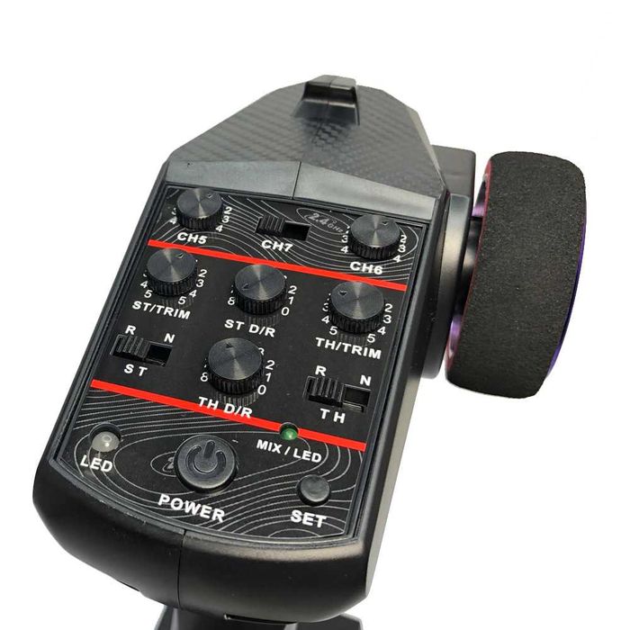 Aparatura sterująca 2,4GHz RC YSIDO TX YS 7 kanałowa + sterownik LED