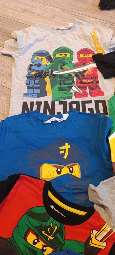 Koszulki ninjago h&m 7 szt