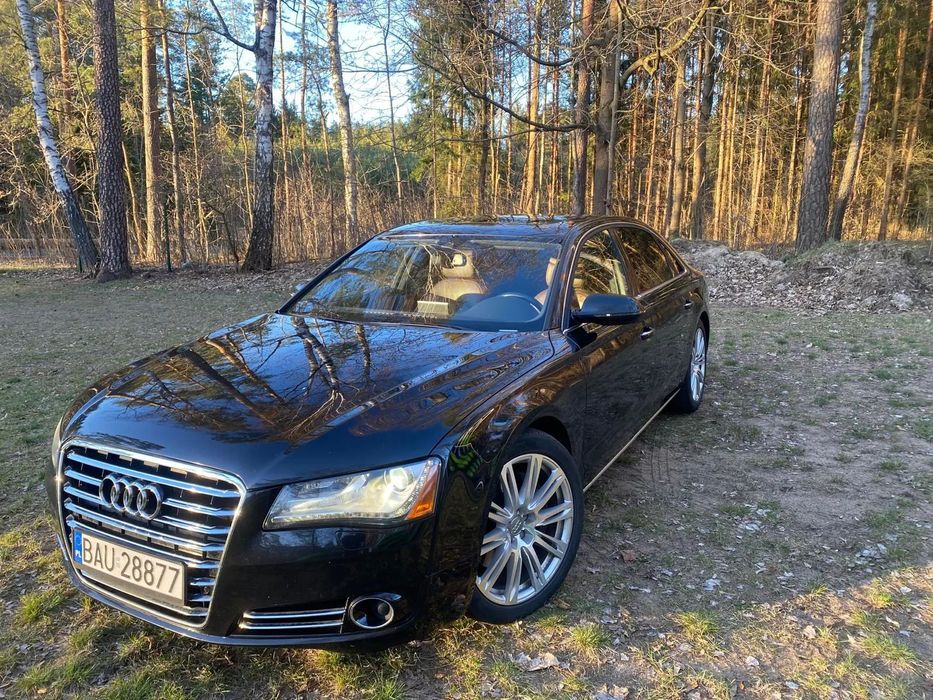 Audi A8 Na sprzedaż oferuję luksusową limuzynę Audi A8L Long z 2013 roku.