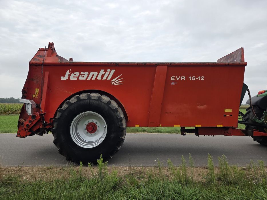 Rozrzutnik obornika Jeantil EVR 16-12 12t