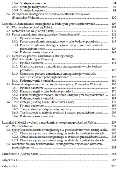 Ewolucja zarządzania strategicznego w trakcie rozwoju przedsiębiorstw