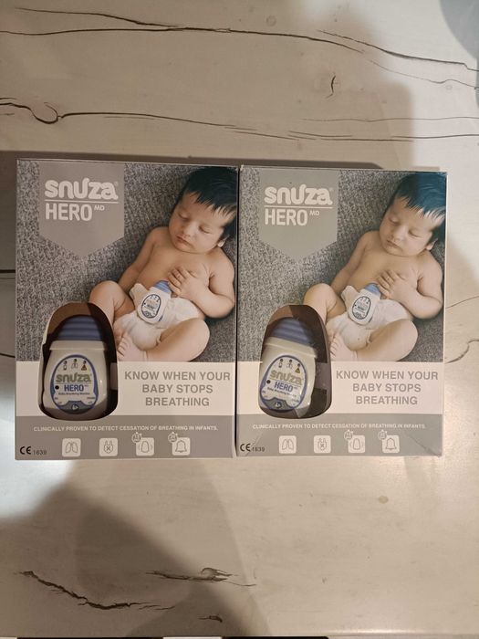 Monitory oddechu 2x Snuza Hero MD