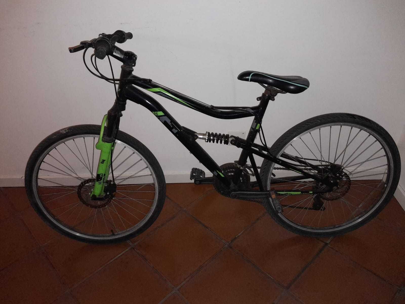 Bicicleta XTF com amortecedor