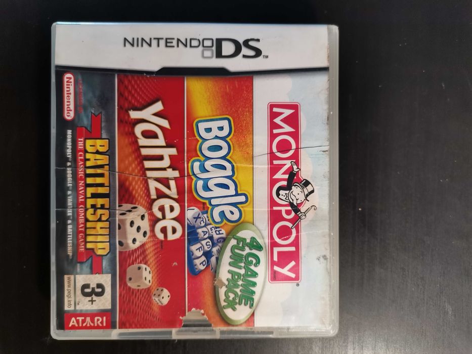 Jogo 4 Game Fun Pack (Monopoly + 3 games) (Nintendo DS)