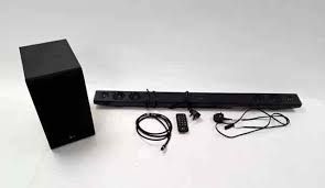 LG SPJ4B-W Wireless Subwoofer with Soundbar SJ4B-W Home Audio Systems