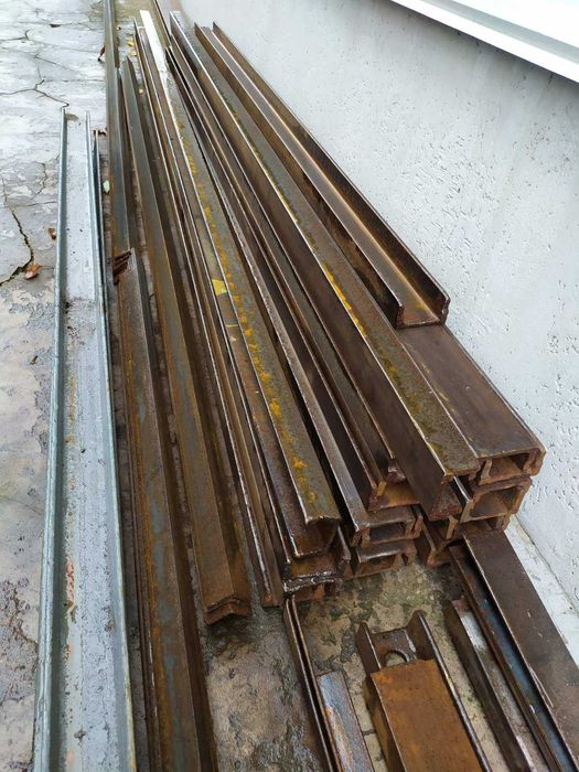 Металопрокат, швелер, кутник, пластини, рельс