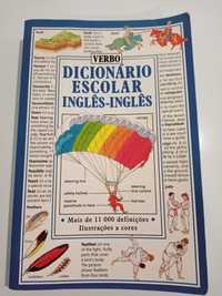 Dicionário Escolar Inglês - Inglês - NOVO!