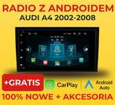 Radio samochodowe Audi A4 B6 Android CarPlay + GRATIS
