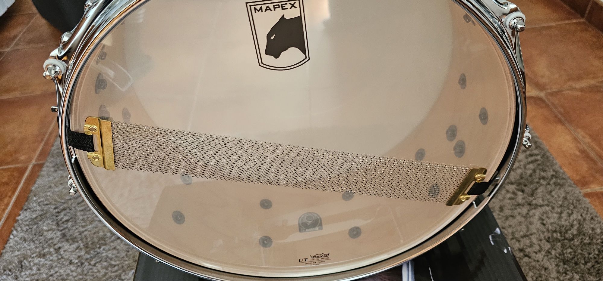 MAPEX Tarola 14,5 Black Panther Special Edition.