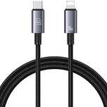 USAMS Kabel USB-C na Lightning 30W 1,2mFast Charging stalowy/tarnish