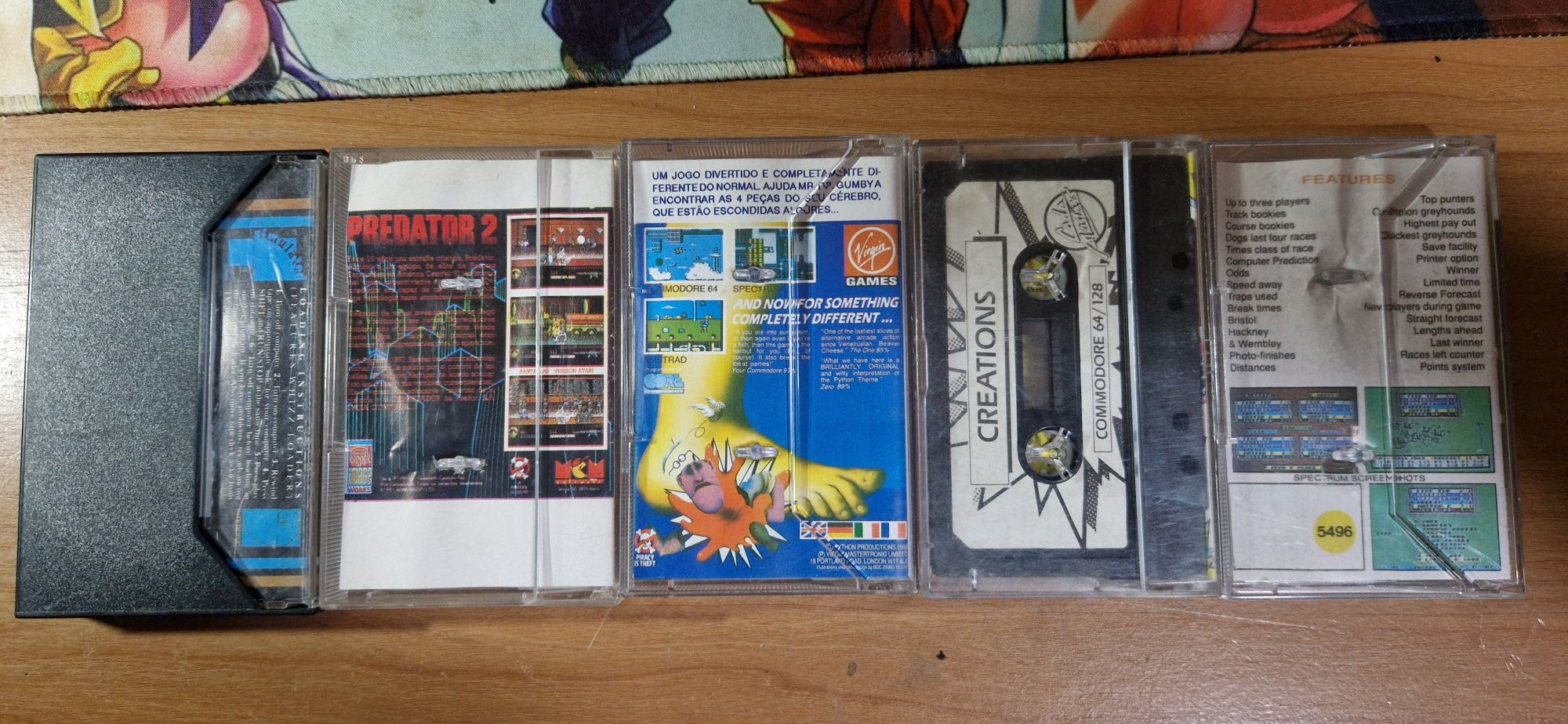 Jogos ZX Spectrum e Commodore 64/128