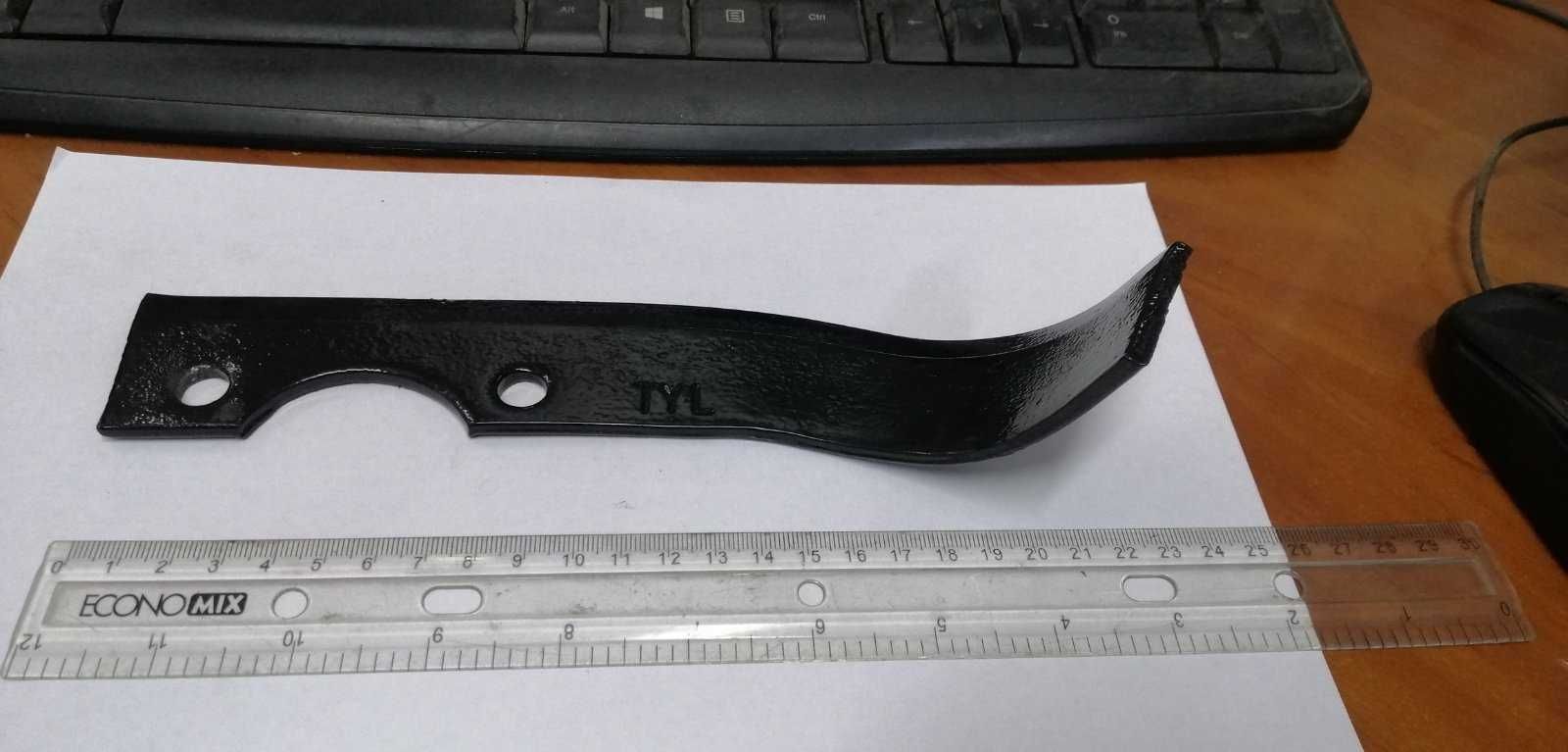 НІЖ,НОЖ грунтофрези МОТОБЛОКА лівий,правий,Запчастини фрезы,фреза