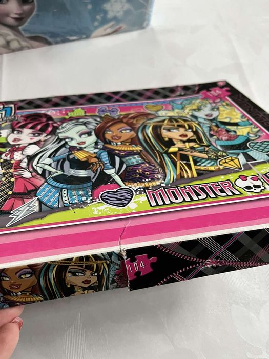 Clementoni puzzle Monster High 104 prezent mikołajki święta wyprzedaż