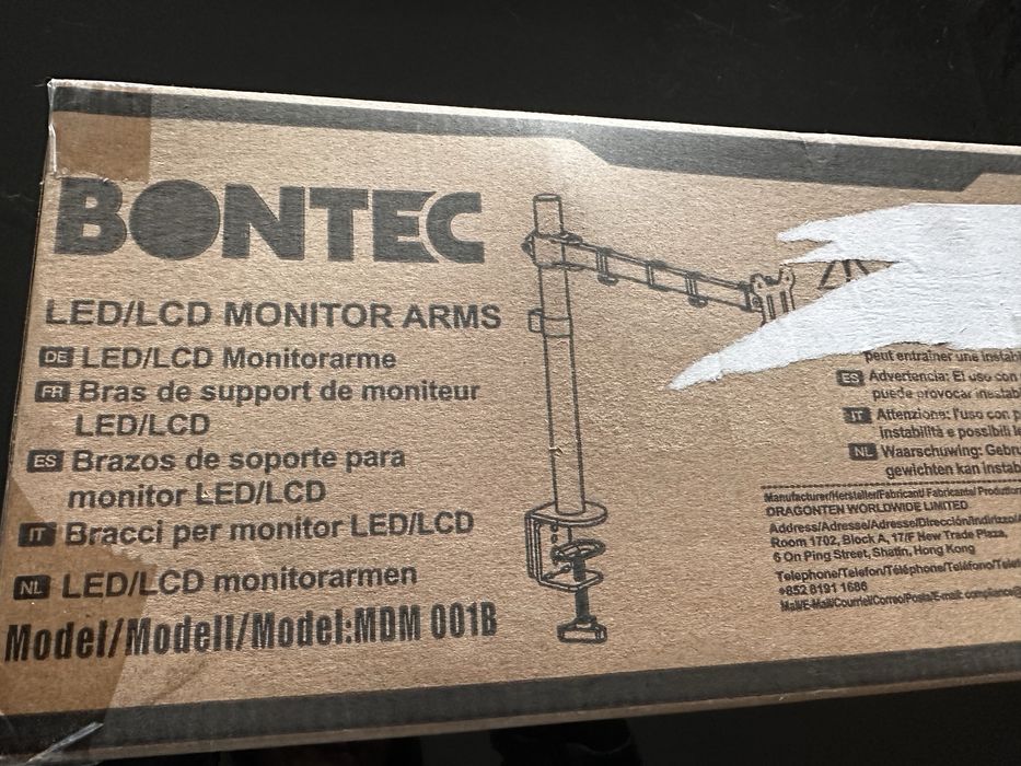 Suporte de monitor novo