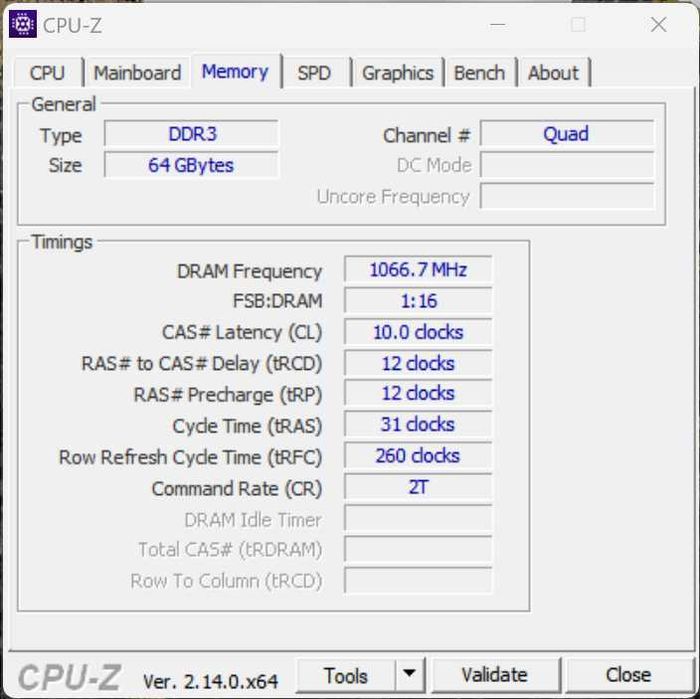 G.Skill 2133MHz C9Q-32GXH CL10 32GB (4x8GB)