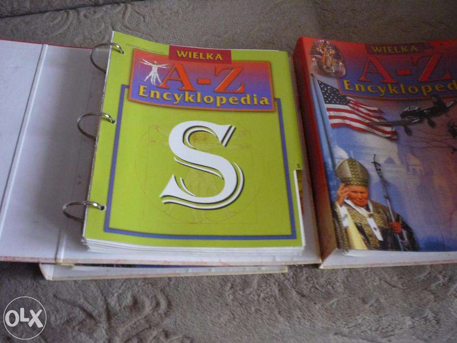 wielka encyklopedia A-Z segregatory