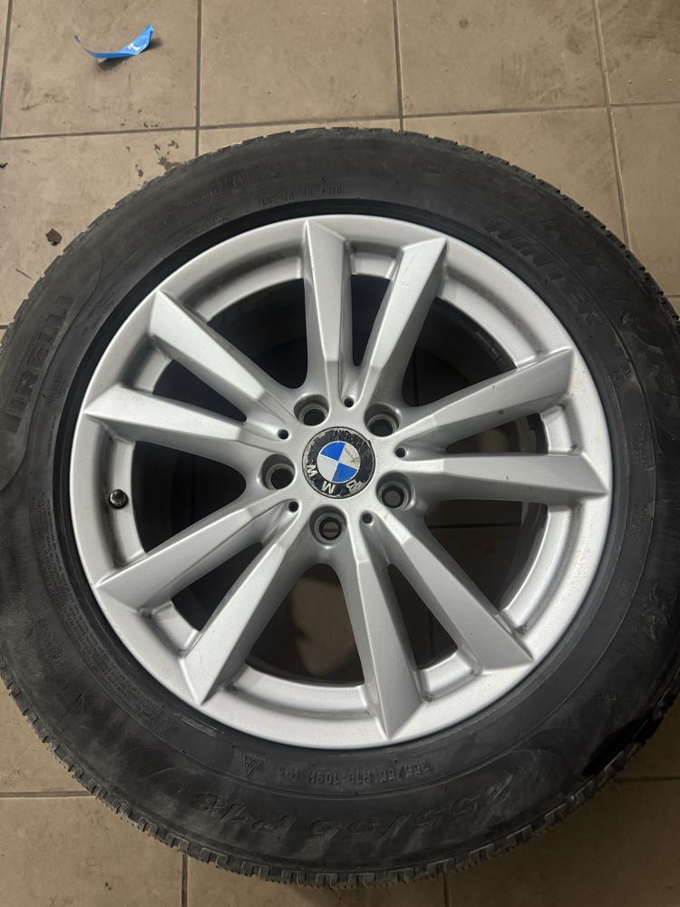 Диски r18 5/120 с резиной 255/55 BMW x5 x6 f15 f16 e70 e71