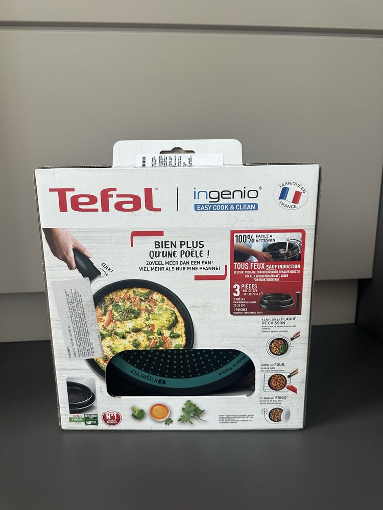 Набір сковорідок Tefal Ingenio Easy Cook&Clean 3 предмети
