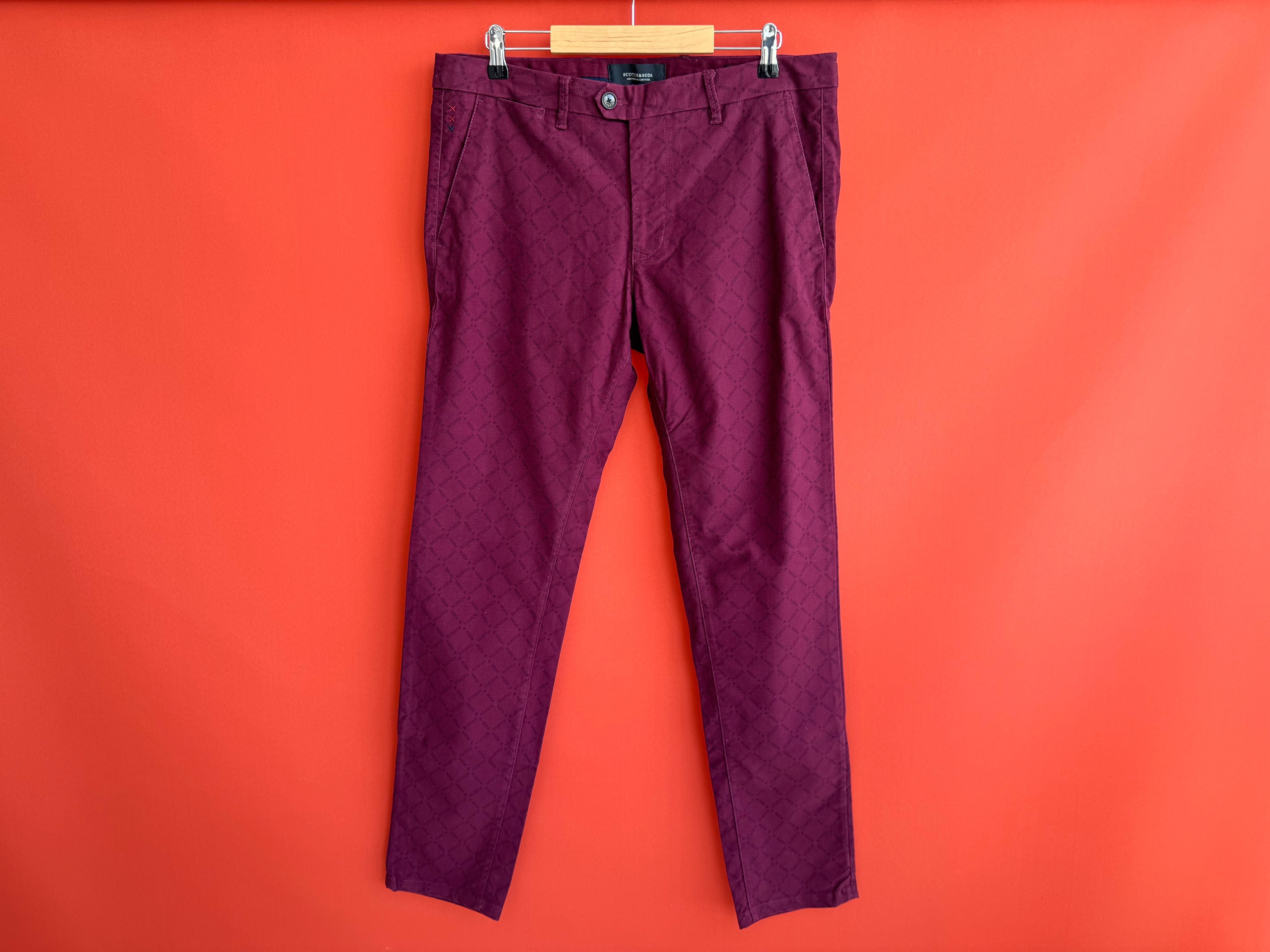 Scotch & Soda мужские джинсы штаны чиносы брюки размер 32 Б У