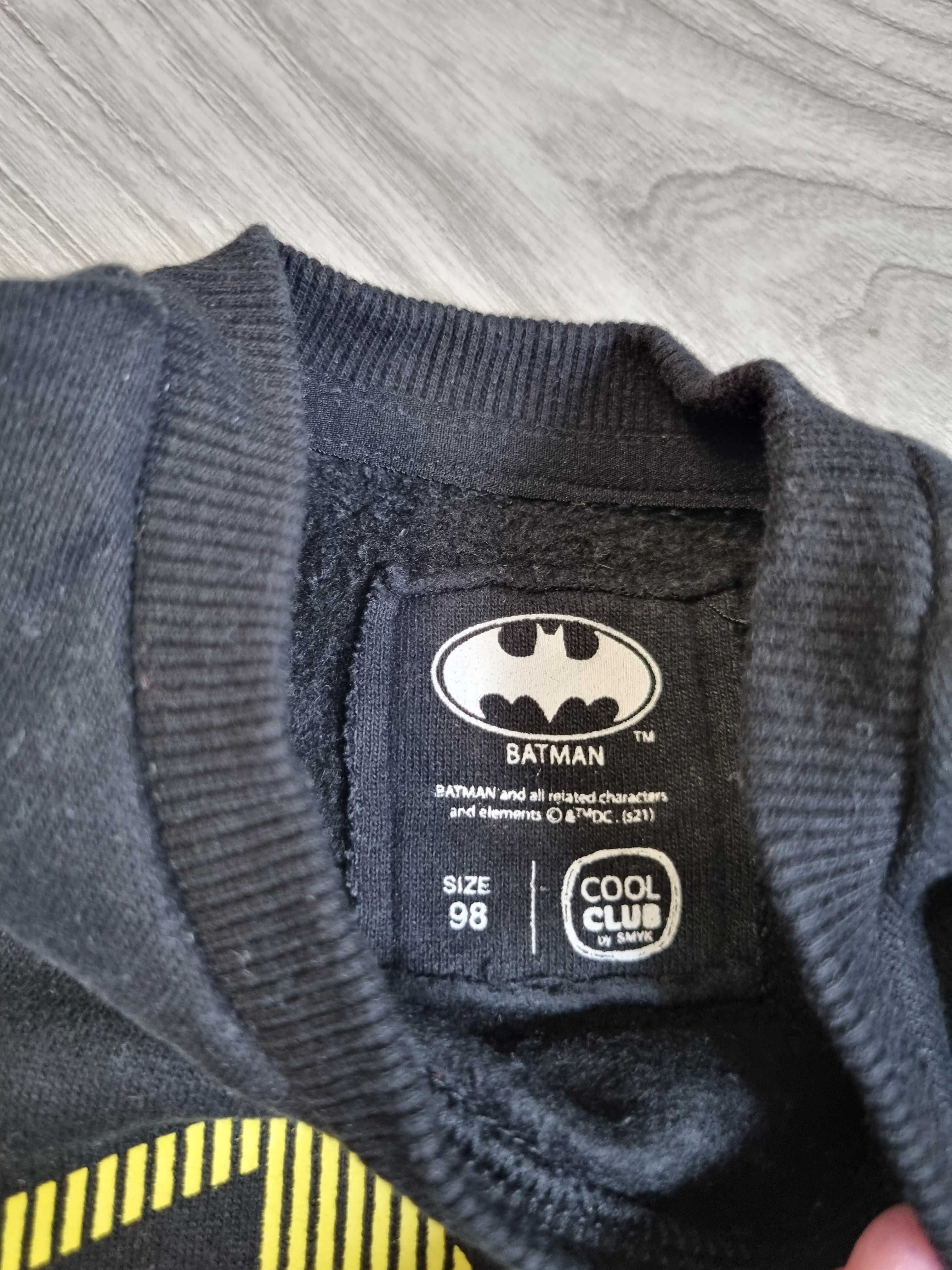 Ciepła bluza chłopięca batman r. 98/104