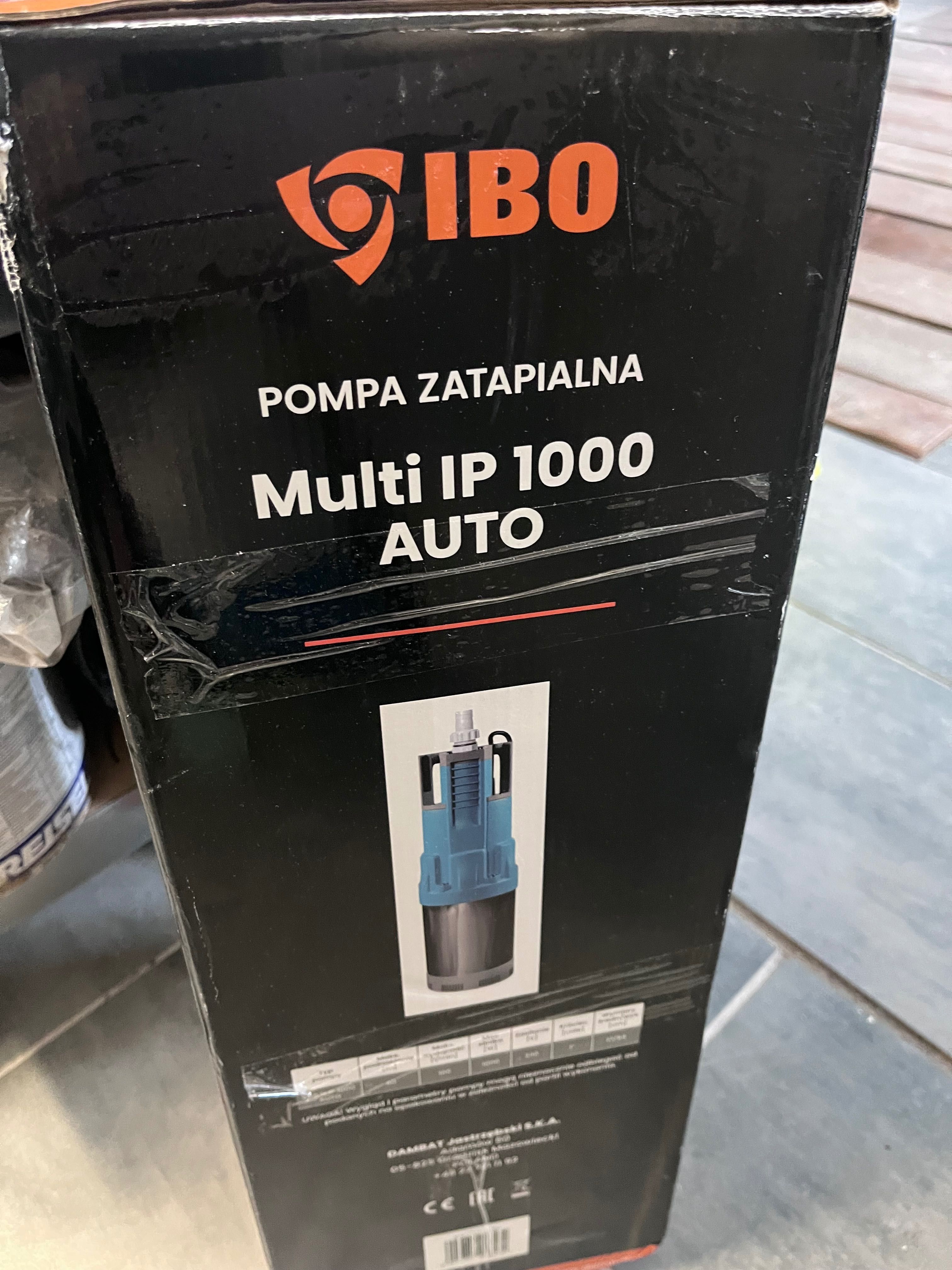 Pompa Multi IP 1000 Auto IBO Do Deszczówki 100L/min poserwisowa
