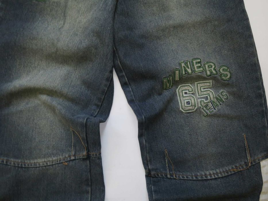 Miners szerokie spodnie skate baggy y2k M/L uniseks