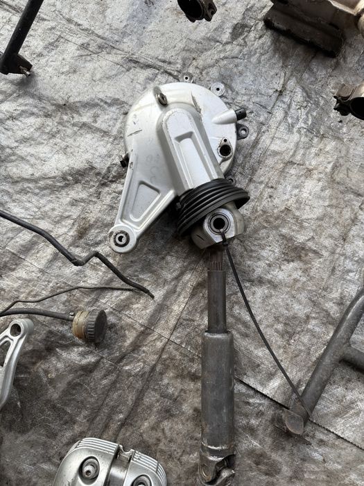 BMW gs 1150 Części stelaze wydech  dekiel chlodnica wydech  dyfer lagi