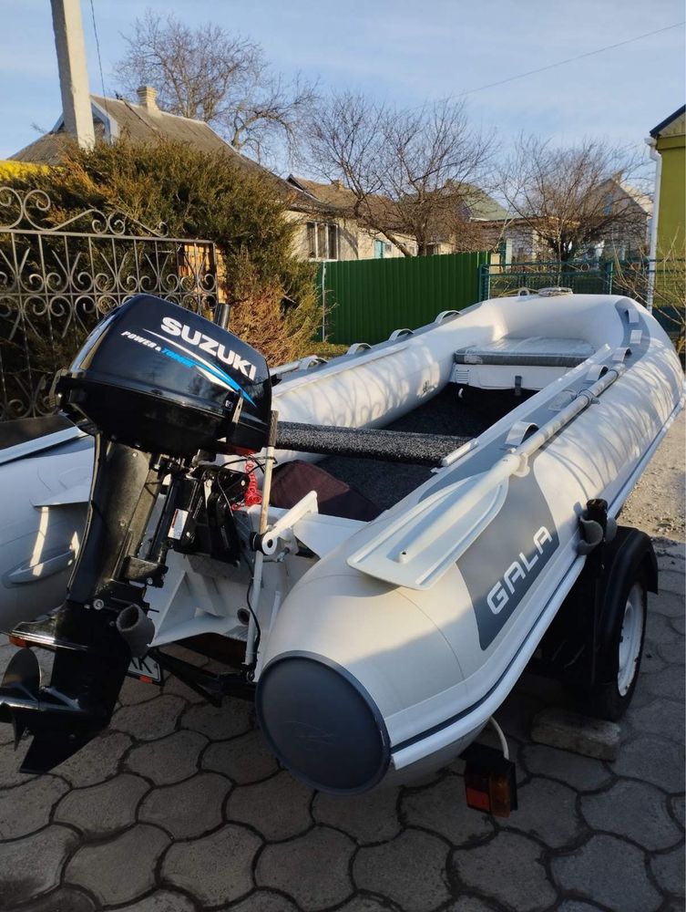 Продам лодку Gala Rib 3.60 Риб Suzuki 15