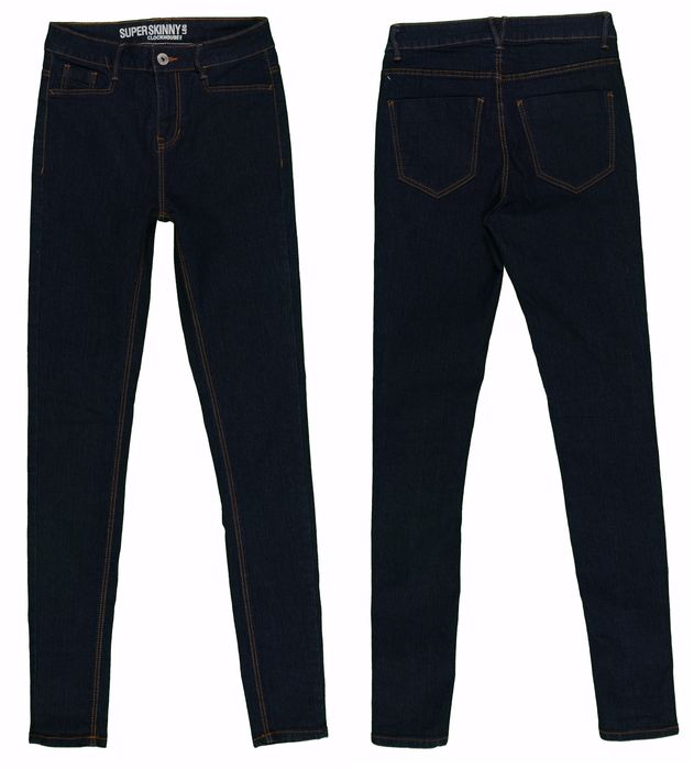 C&A jeansy damskie SUPER SKINNY r. 34