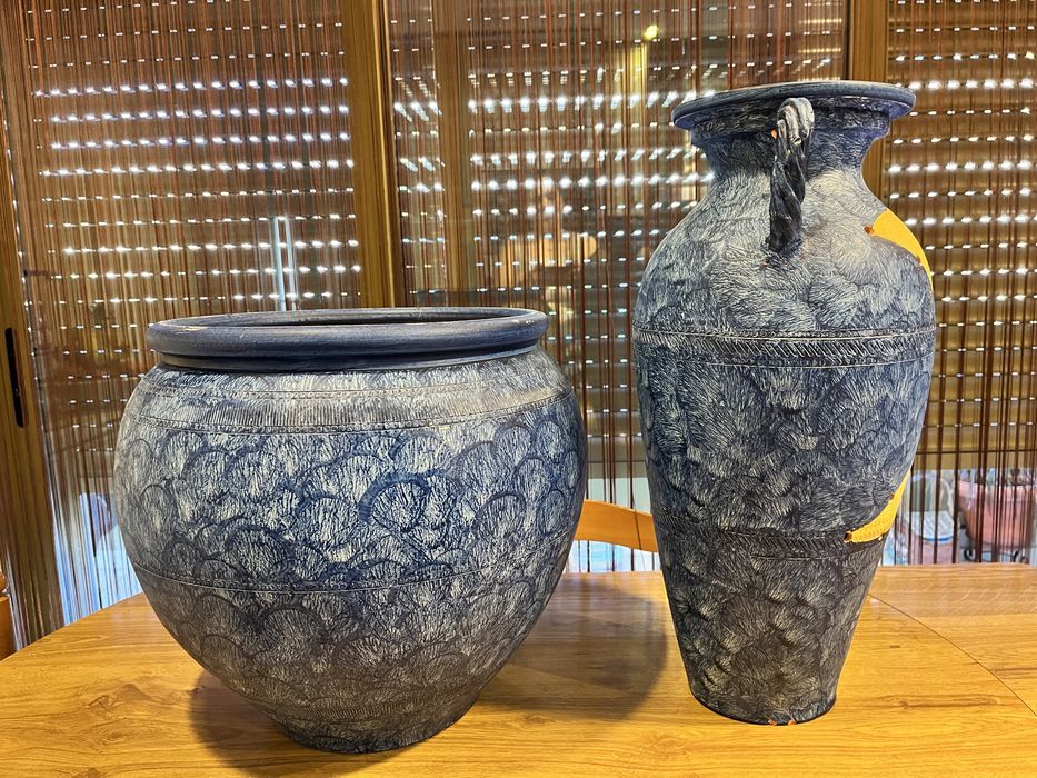 Jarrão / e vaso enorme de cerâmica