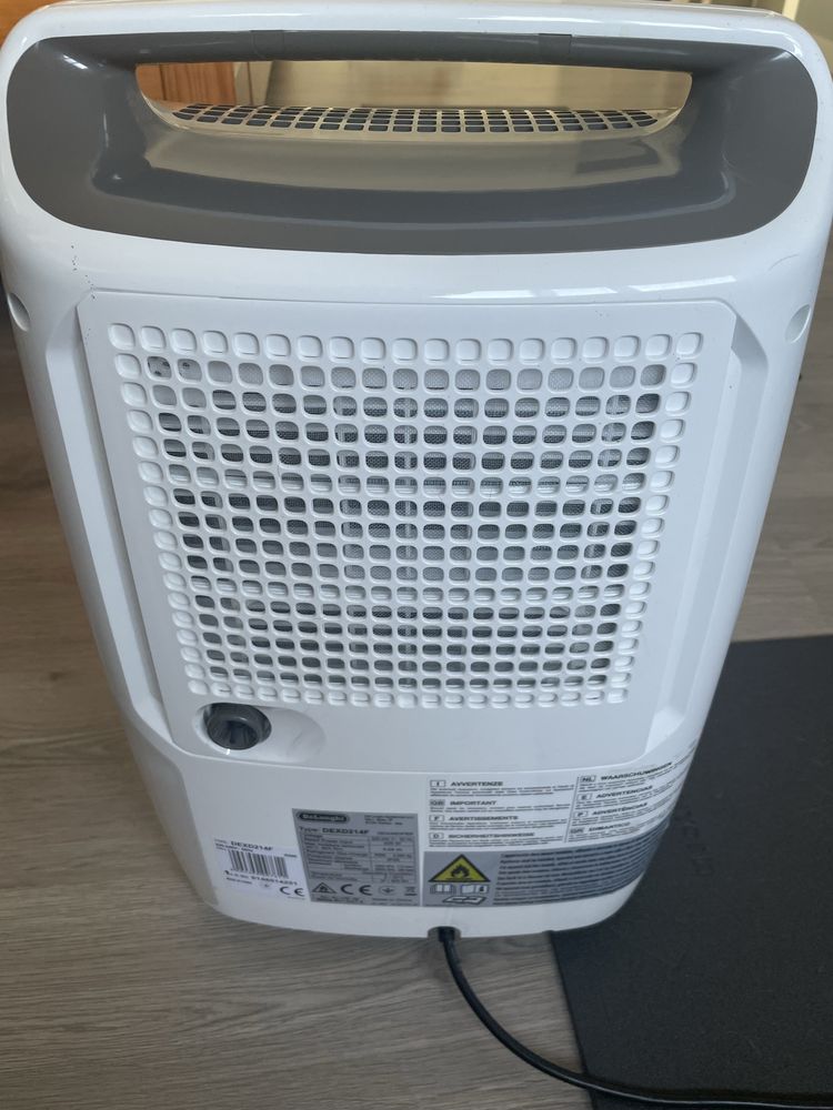 Desumidificador DELONGHI DEXD214RF (14 L/dia - Branco)
