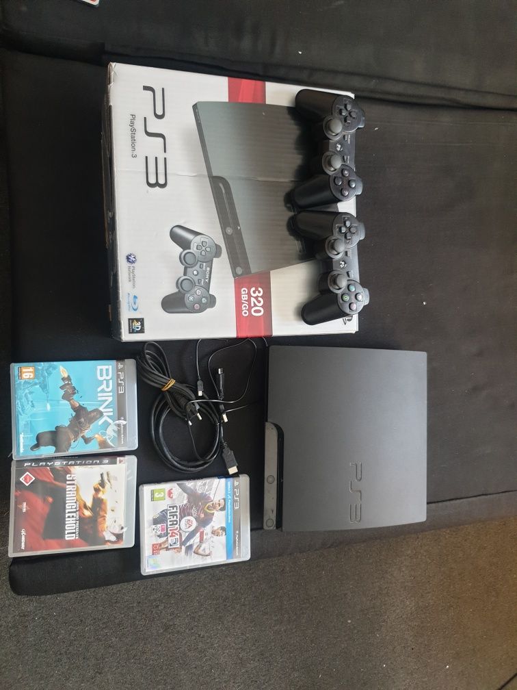 Ps3 slim 320gb     .