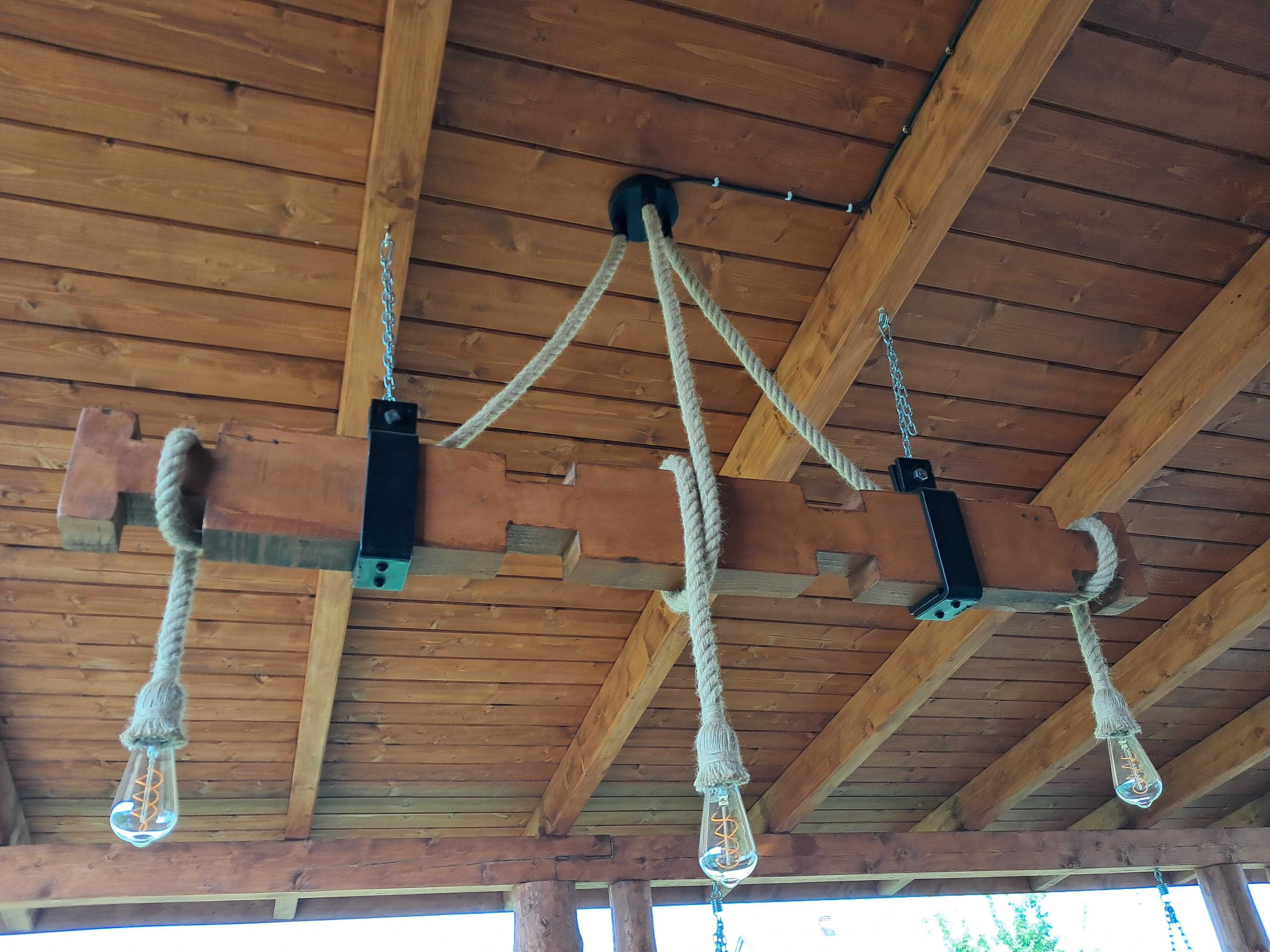 Lampa wisząca w stylu retro
