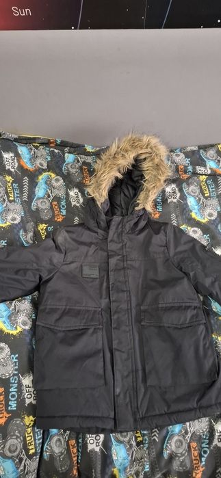 Kurtka zimowa dla chłopca 122
