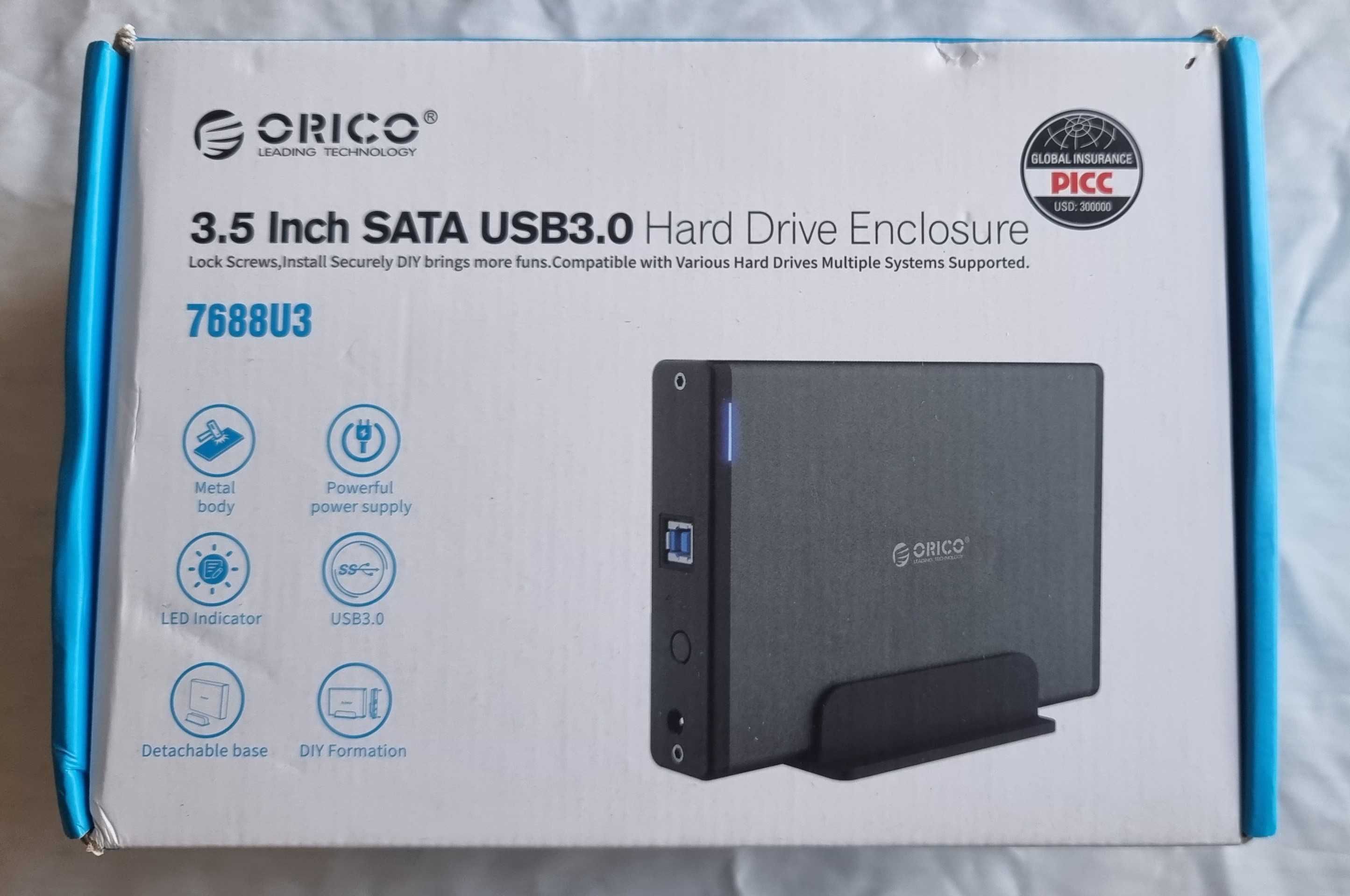 Cx. Externa HDD`S 3.5 Usb 3.0