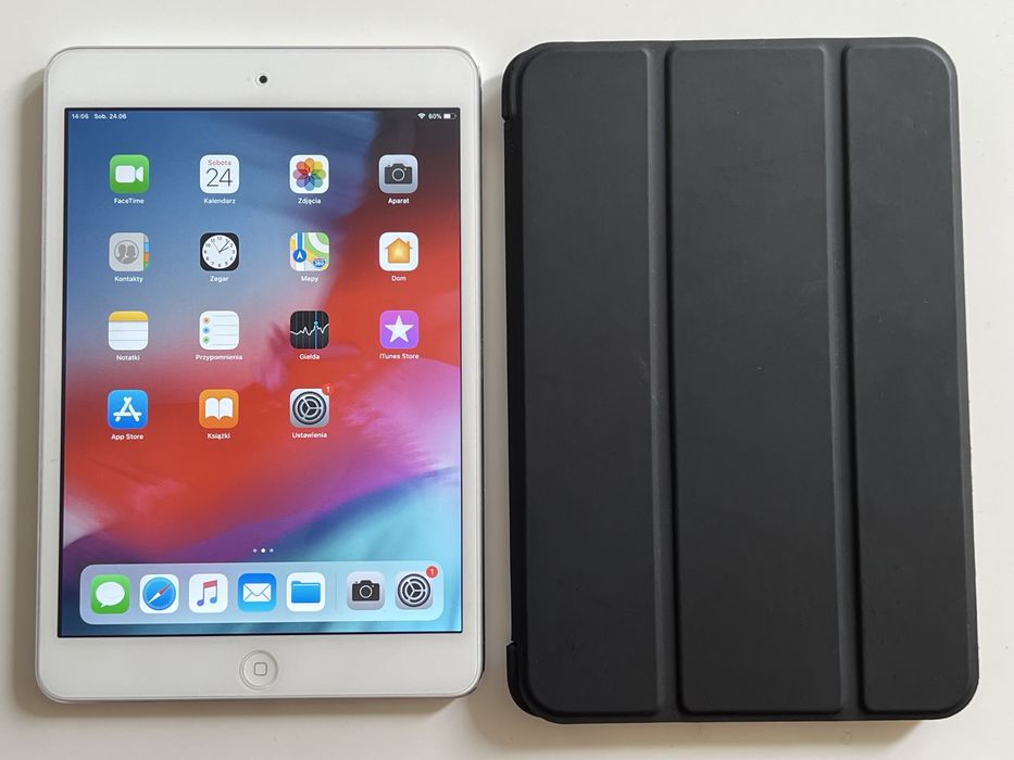 Apple iPad mini 2 32GB Silver, idealny stan, bateria 85%