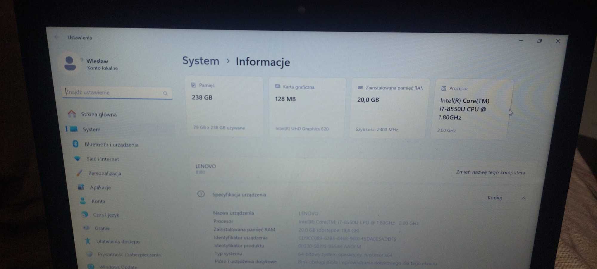 laptop HP 17G2 intern core7 4710 QM