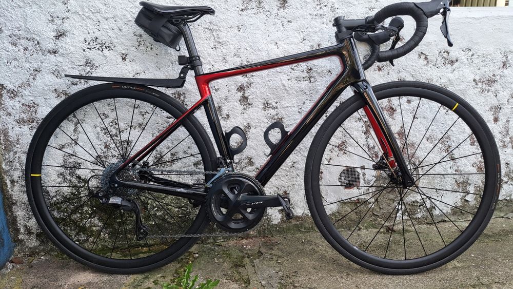 Bicicleta disco em carbono